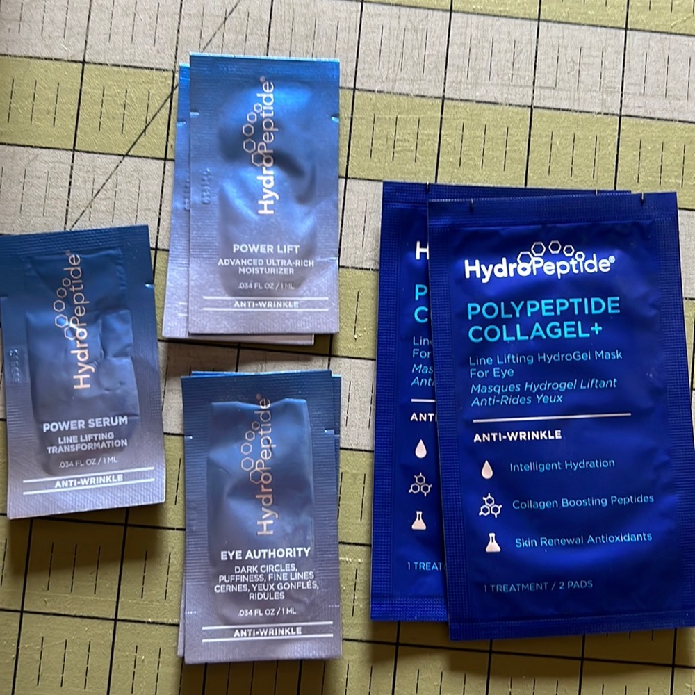 HydroPeptide skin serums/masks